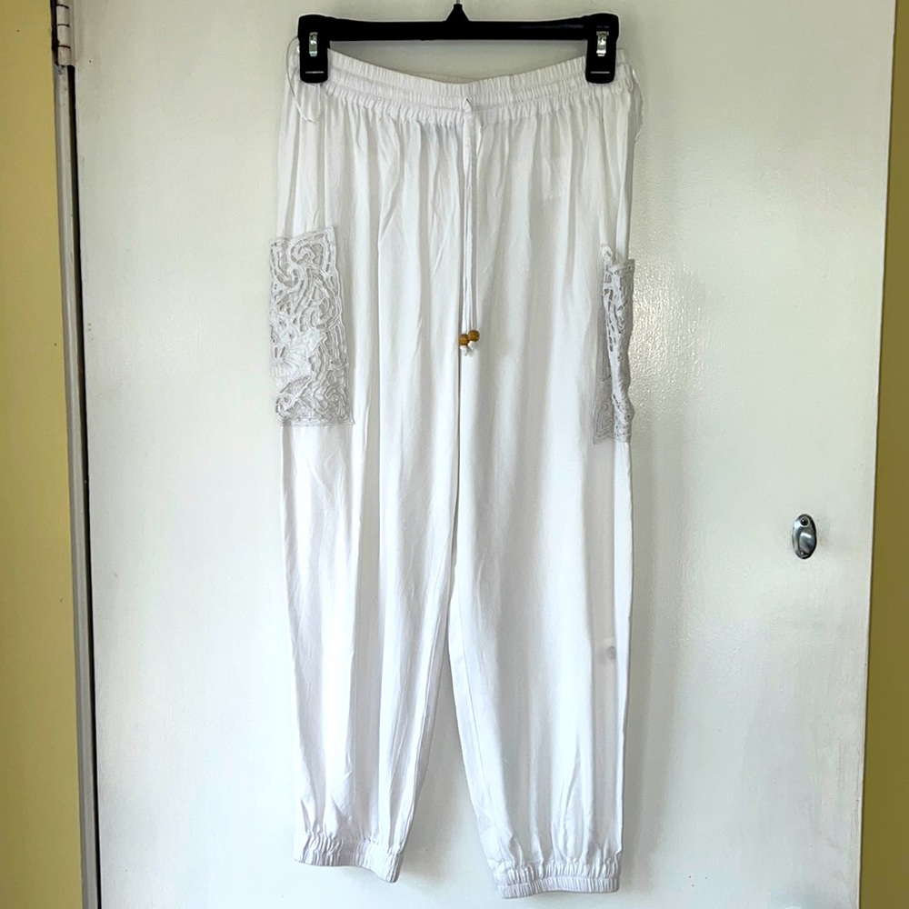 Balinese lace capris